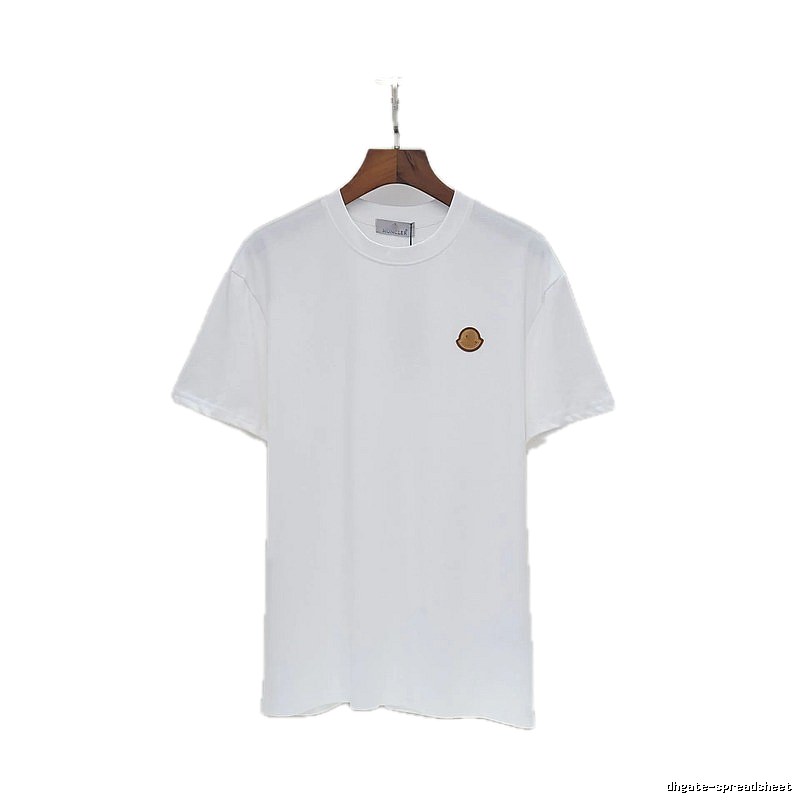 Moncler Classic Minimalist Style White Short-sleeve T-shirt