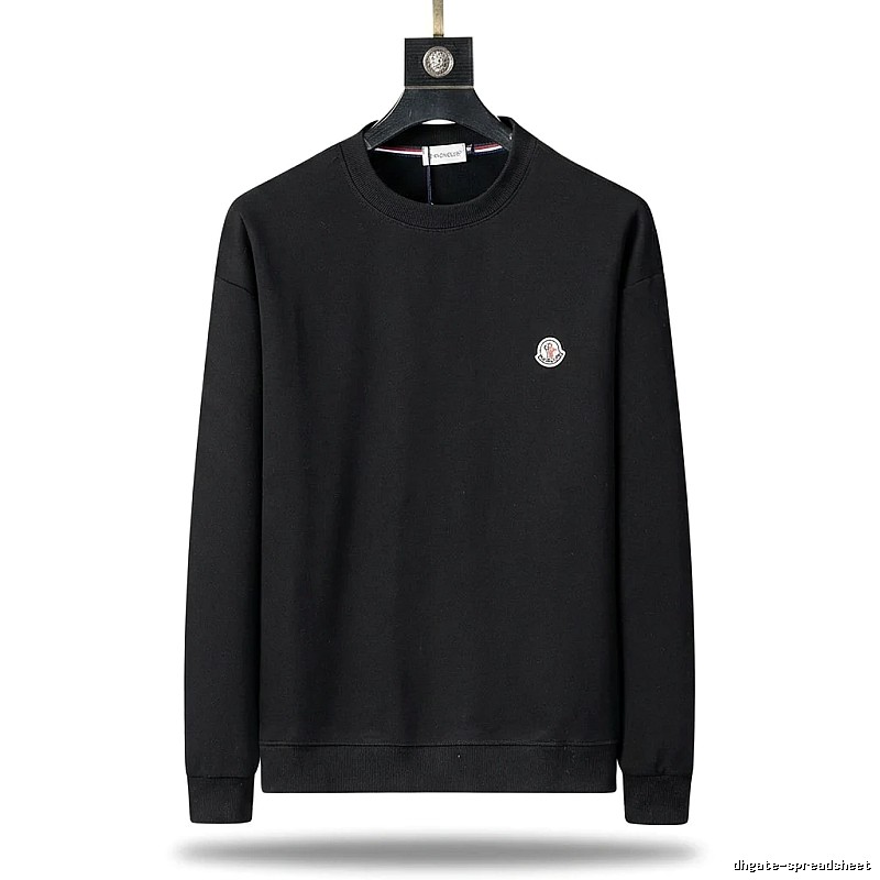 Moncler classic simple black sweatshirt