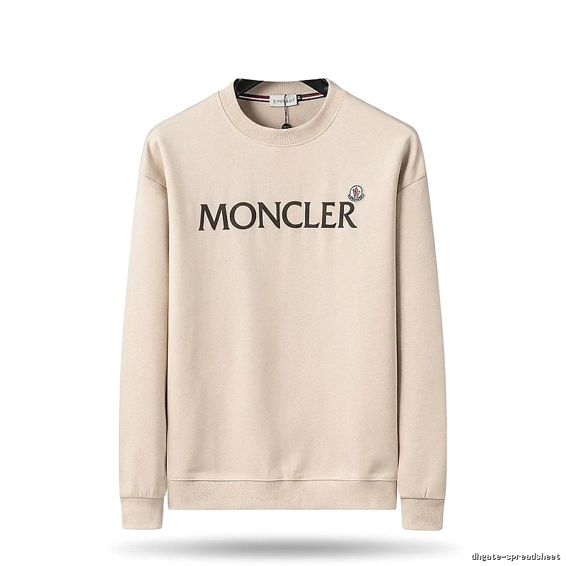 Moncler minimalist beige sweatshirt