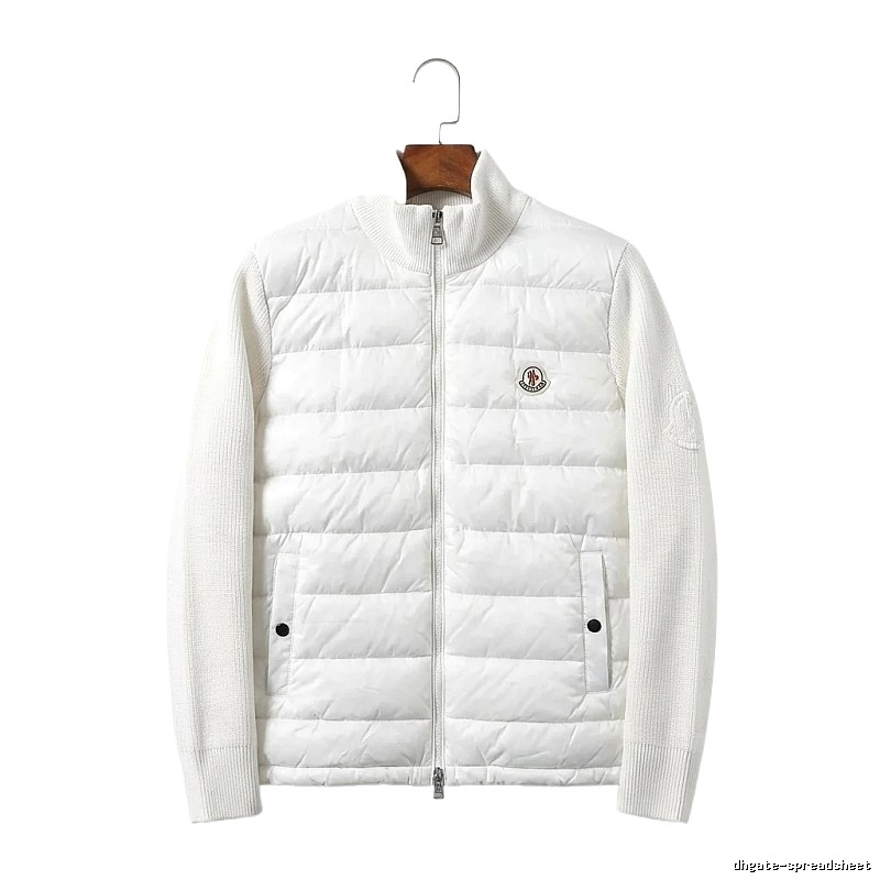 Moncler white casual style down jacket