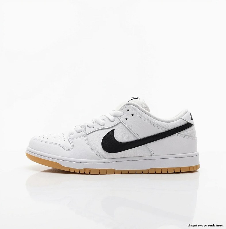 Nike Dunk simple black and white sports shoes
