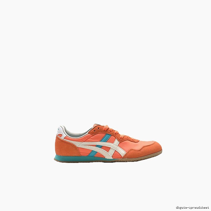 Onitsuka Tiger retro-style orange shoes