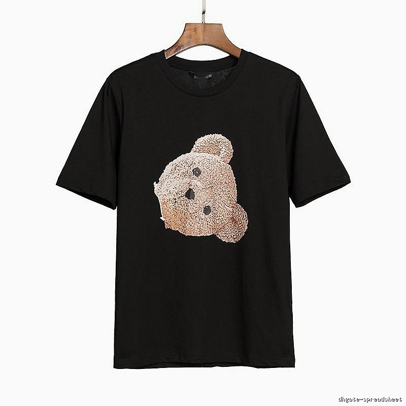 Palm Angels Lightweight Bear graphic T-shirt White Colorful Bear for Gift Ideas