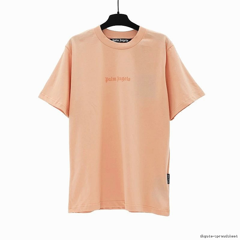 Palm Angels Statement Logo T-shirt White Palm Tree for Easy Pairing