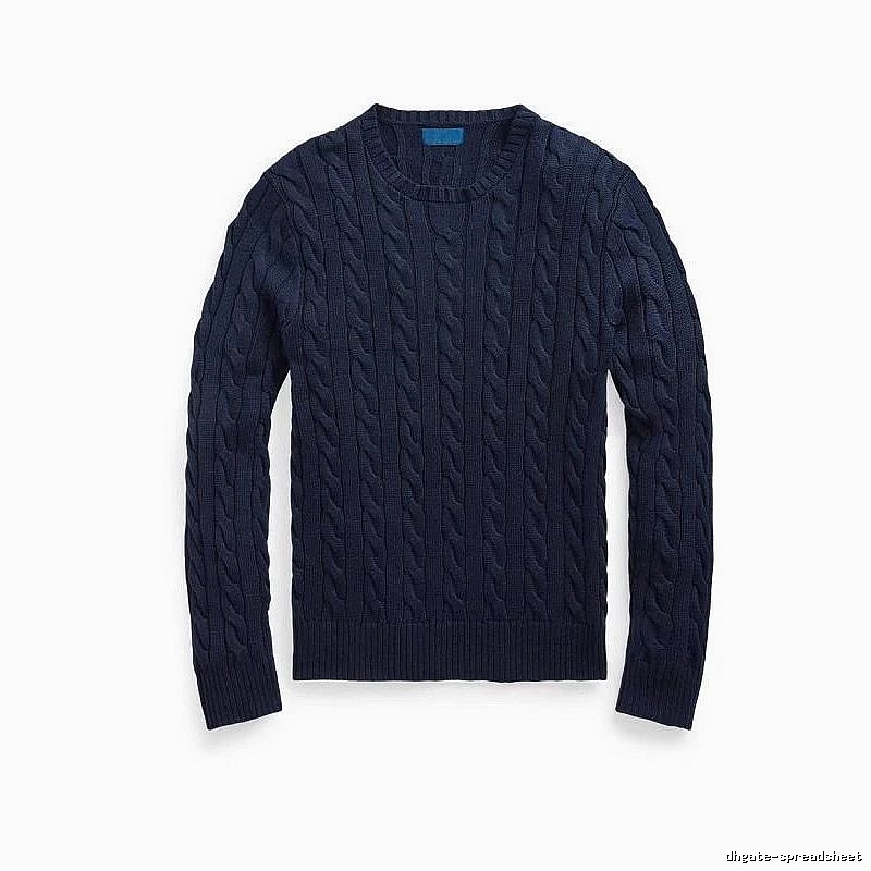 Ralph Lauren Lightweight Cable-knit sweater Navy Cable Knit for Trend Styling