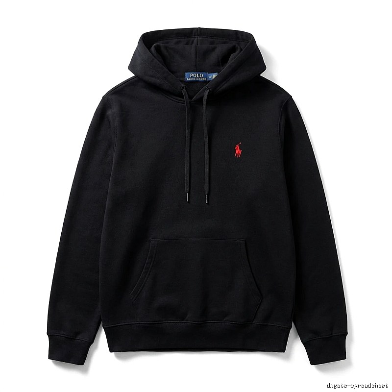 Ralph Lauren Polo hooded black sweatshirt