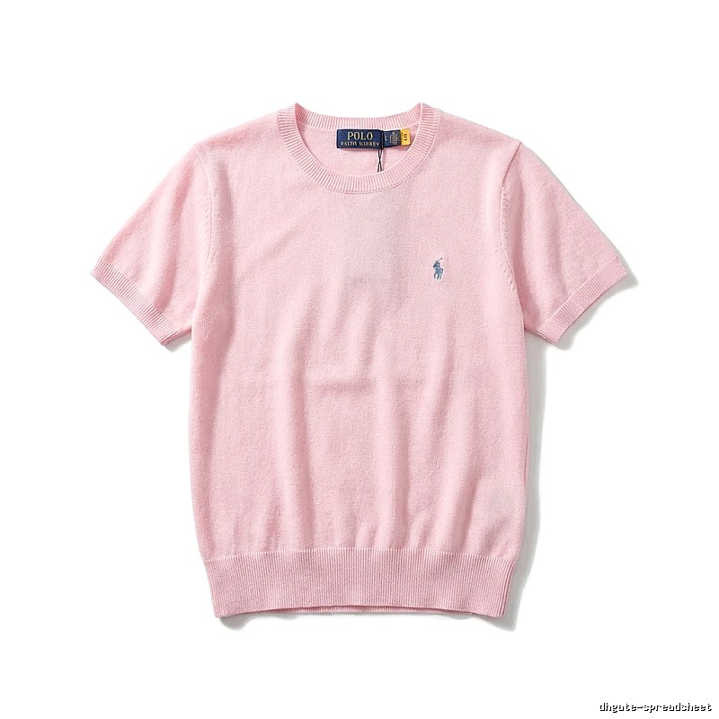 Ralph Lauren Polo pink trendy brand short-sleeve shirt