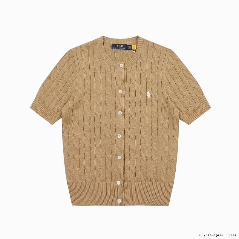 Ralph Lauren Polo Retro Brown Cardigan
