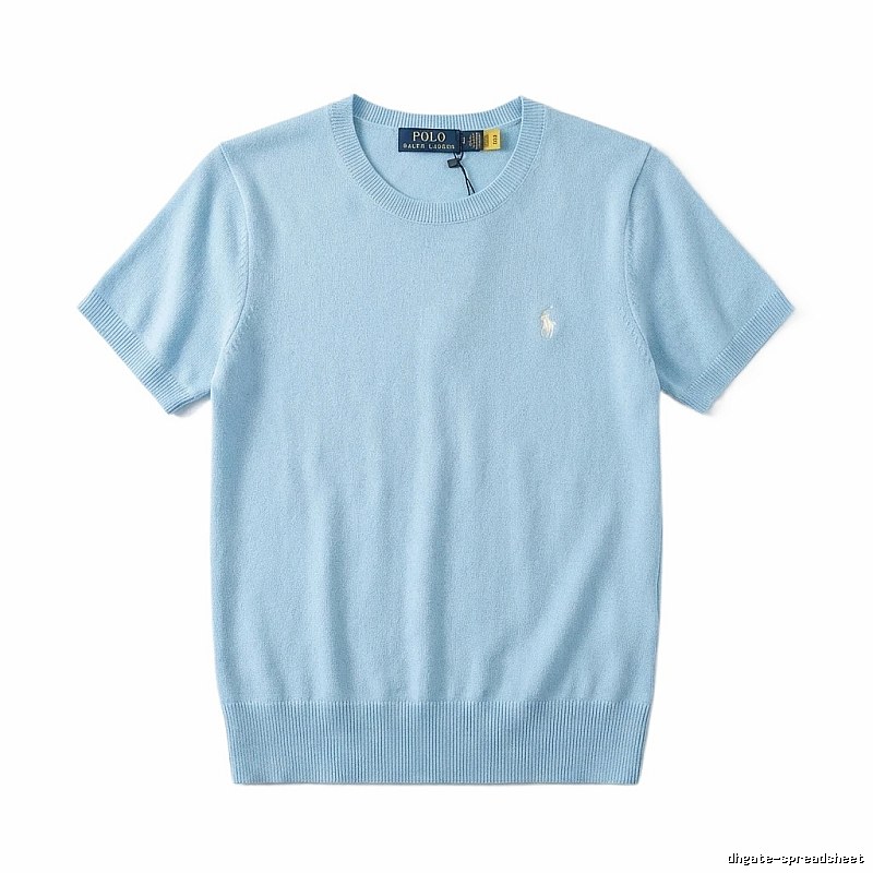 Ralph Lauren POLO simple style light blue short-sleeve