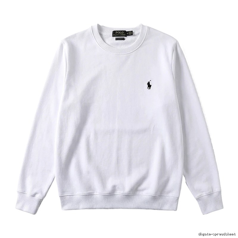 Ralph Lauren Polo Simple White Sweatshirt