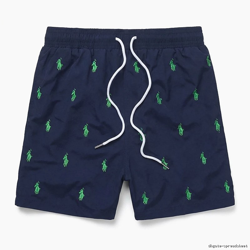 Ralph Lauren retro-style dark blue shorts