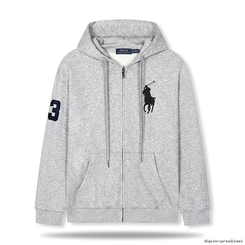 Ralph Lauren sporty grey hoodie