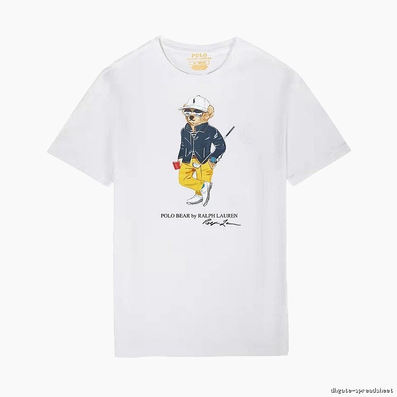 Ralph Lauren white T-shirt with bear print