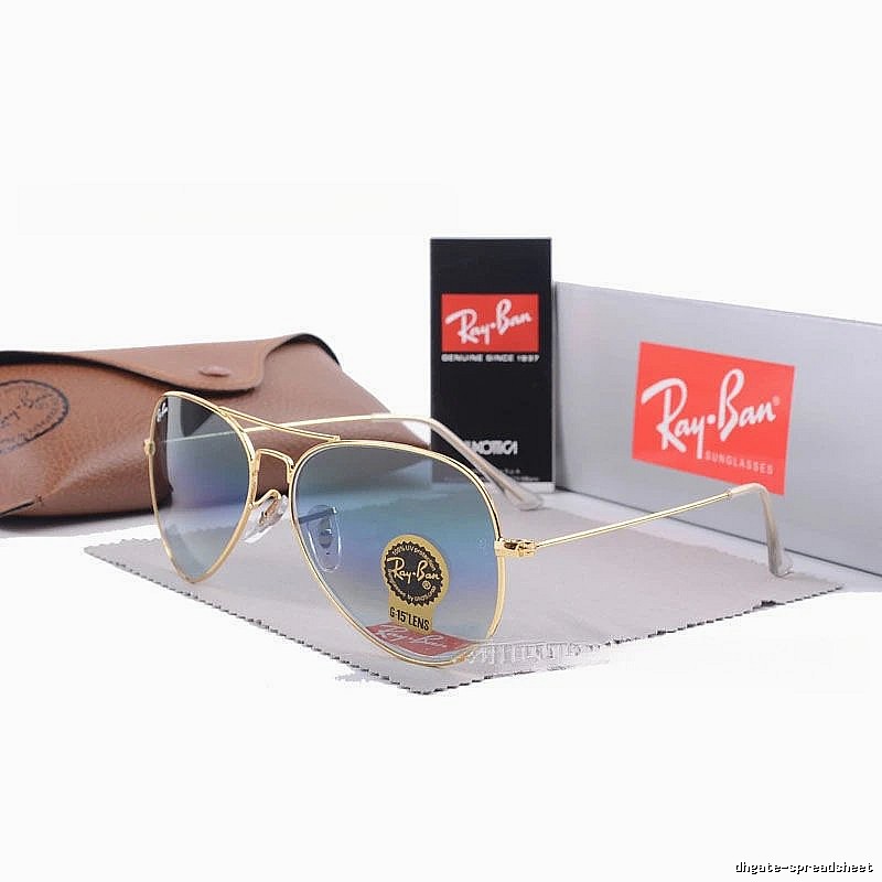 Ray-Ban Streetwear Aviator sunglasses Gold Tone Sunglasses with Practical Shape