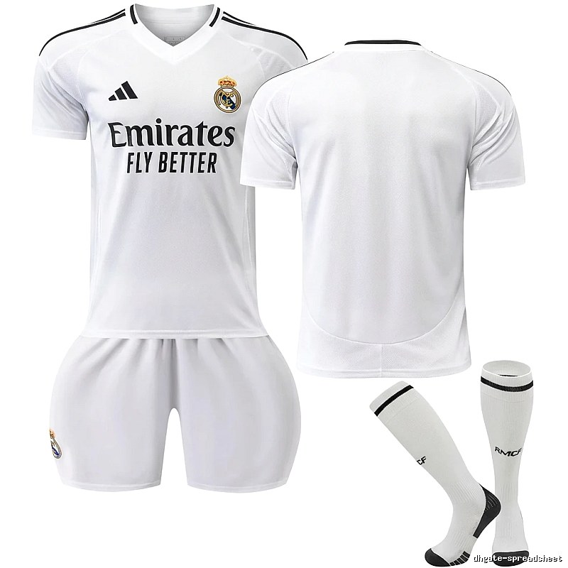 Real Madrid home court sportswear set (white)