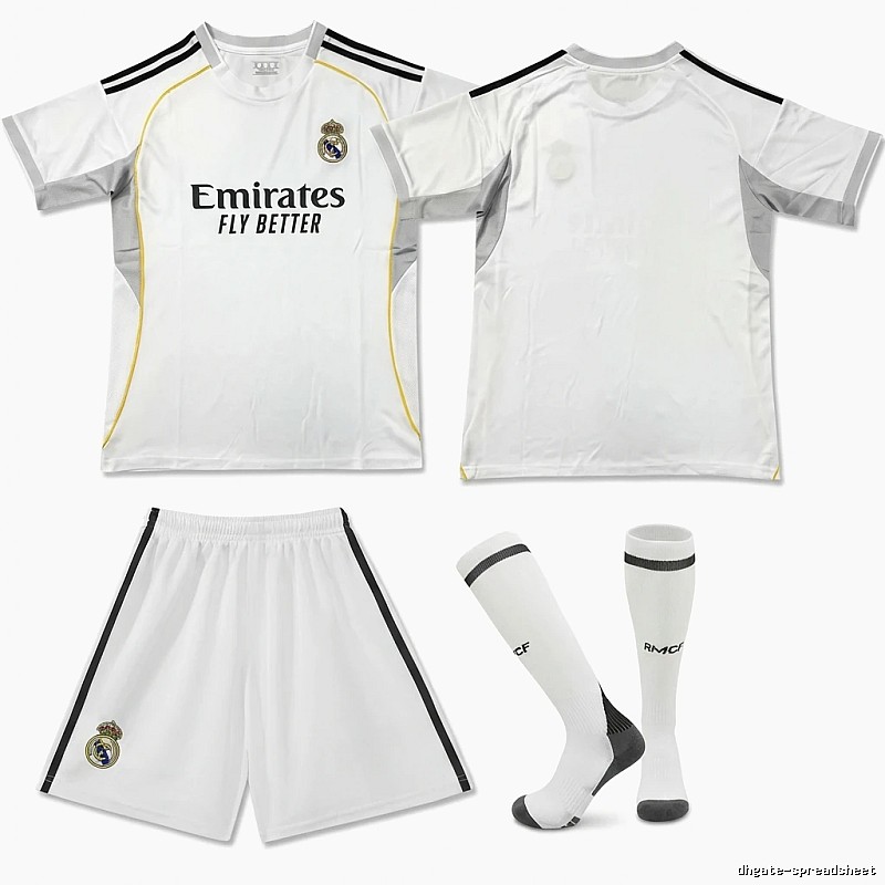 Real Madrid home court sportswear set