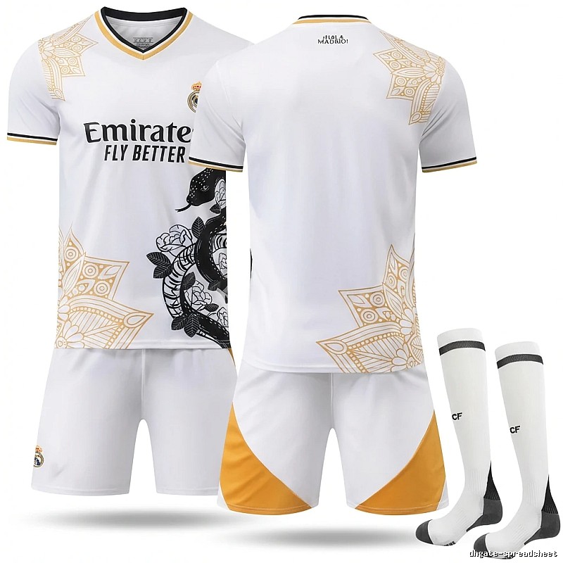 Real Madrid printed style jersey