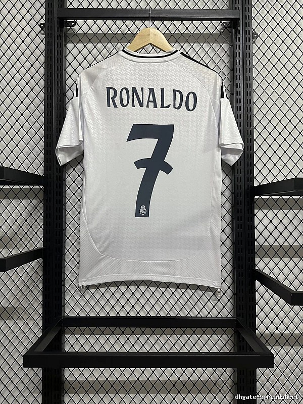 Real Madrid Streetwear Home soccer jersey White Real Madrid with Logo Accent Select Edition