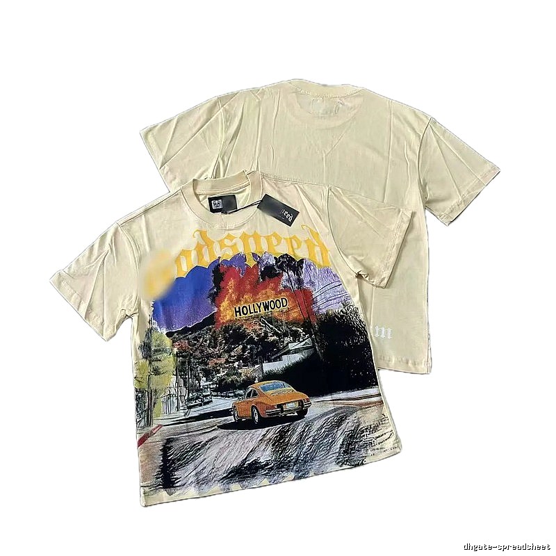 REP GODspeed American Vintage Beige Short Sleeve T-Shirt