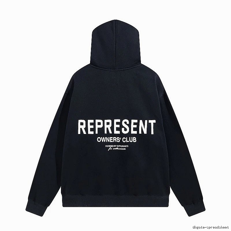 Represent Classic Owners Club hoodie Navy Large Represent for Daily Styling