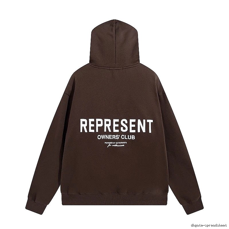 Represent Lightweight Owners Club hoodie Navy Large Represent for Trend Styling