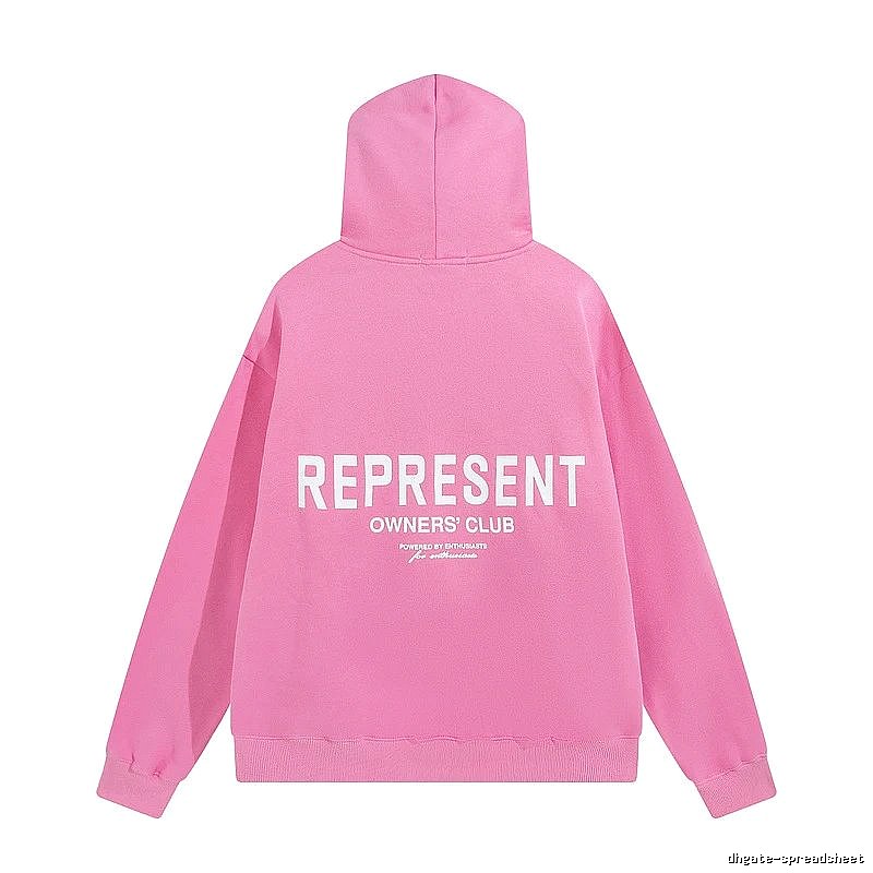 Represent Streetwear Owners Club hoodie Navy Large Represent with Logo Accent