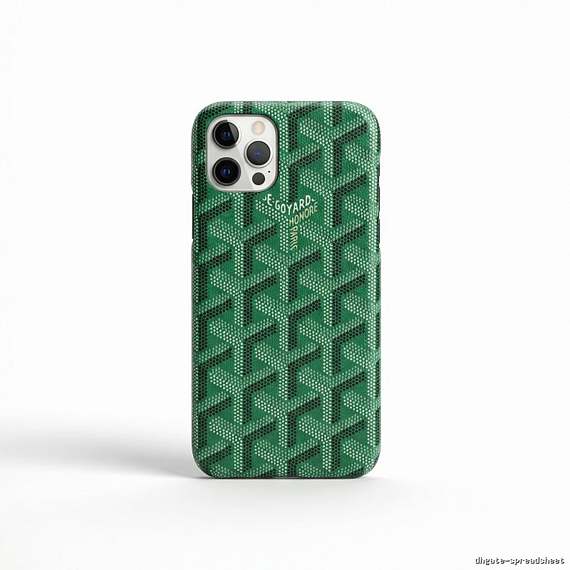 R.SYARD Trendy Brand Green Pattern iPhone Case
