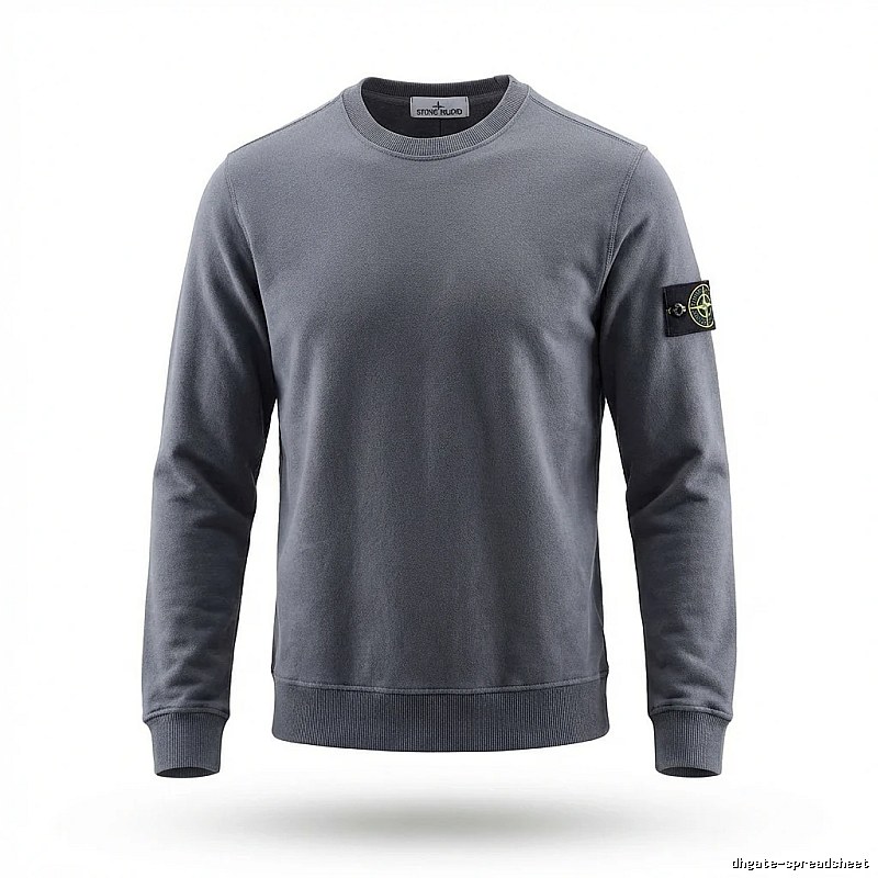 Stone Island basic grey sweatshirt