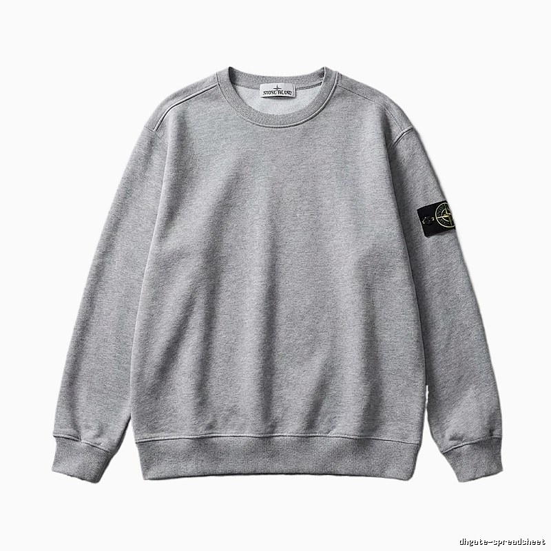 Stone Island basic grey sweatshirt