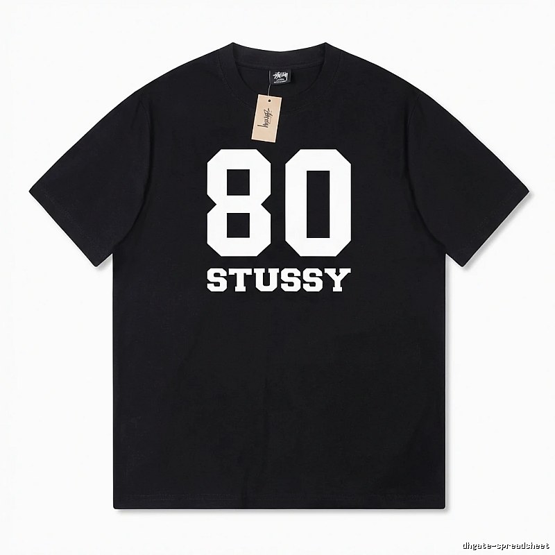 Stussy digital style black T-shirt