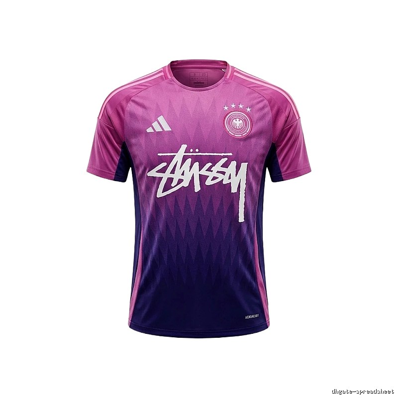 Stussy Gradient Style Pink-Purple T-shirt