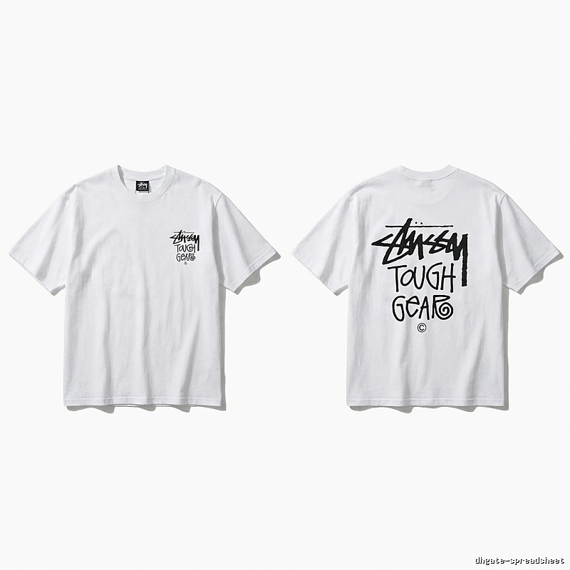 Stussy Graffiti Style White T-shirt