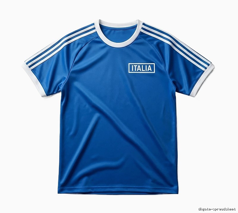 Stussy Italian-style blue T-shirt
