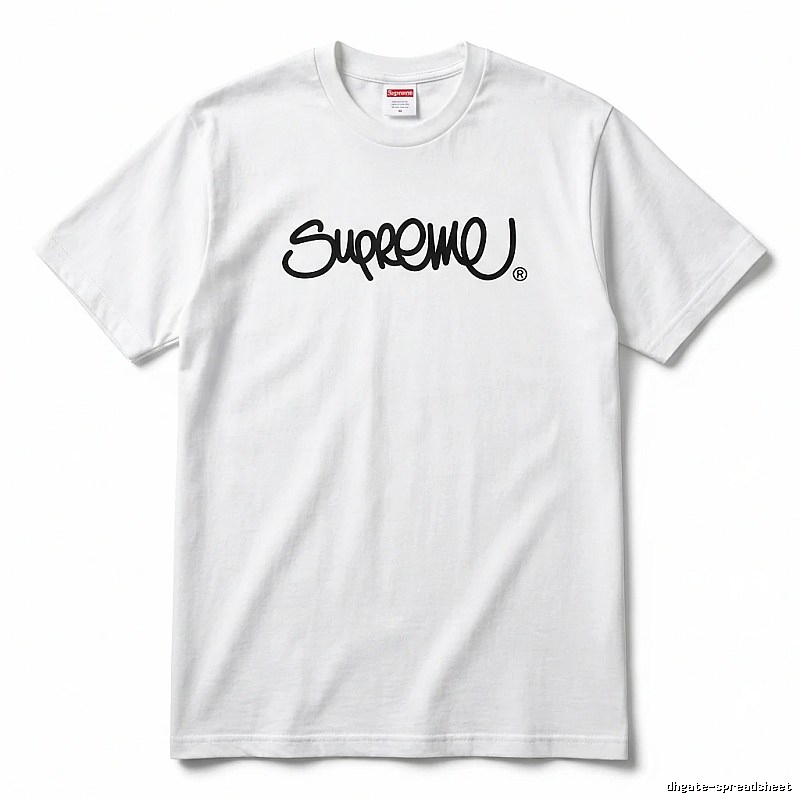 Supreme basic white T-shirt
