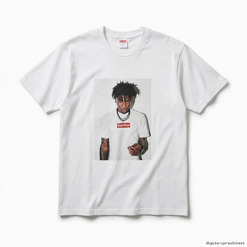 Supreme Portrait Style White T-shirt