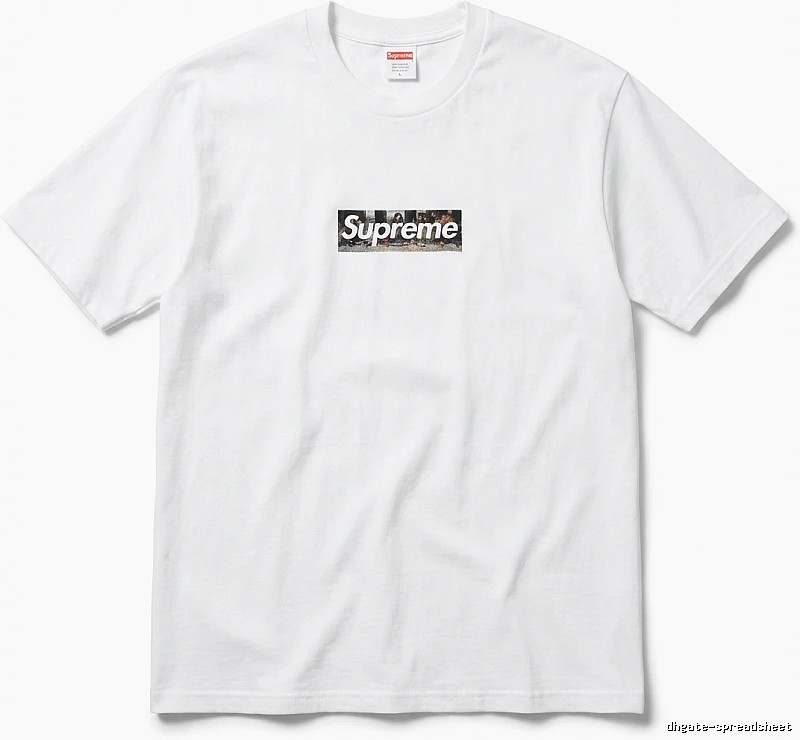 Supreme Retro Style White T-shirt
