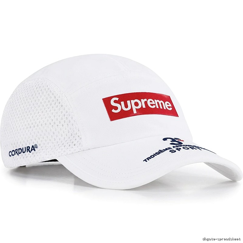 Supreme sporty white cap
