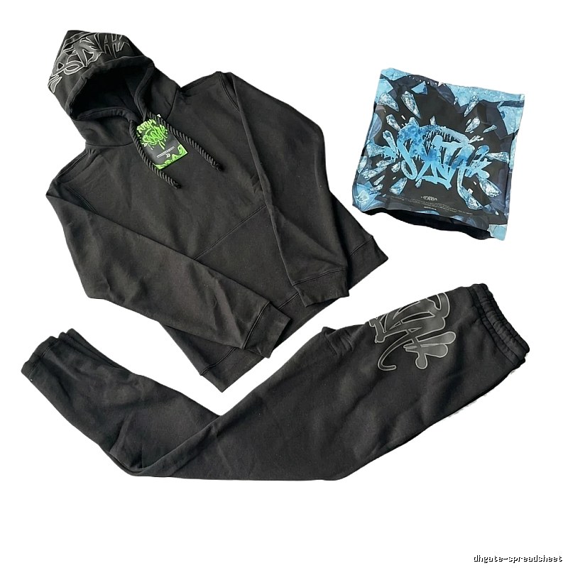 SynaWorld trendy and cool style black suit