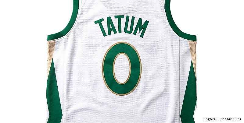 Tatum Series Green and White Basketball Vest