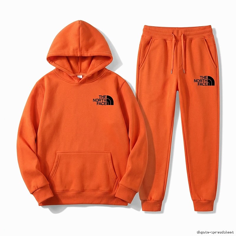 The North Face orange sportswear set