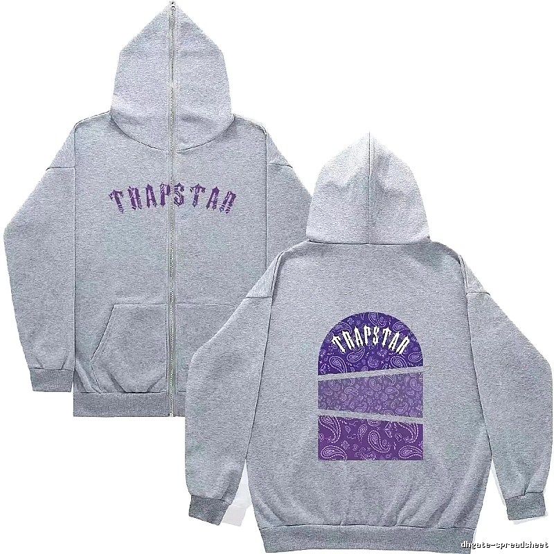 Trapstar Lightweight Graphic zip hoodie Black Zip Pink for Trend Styling