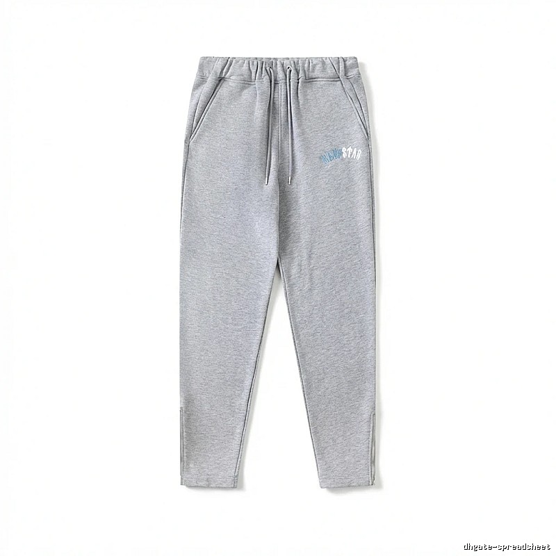 Trapstar minimalist light gray sweatpants