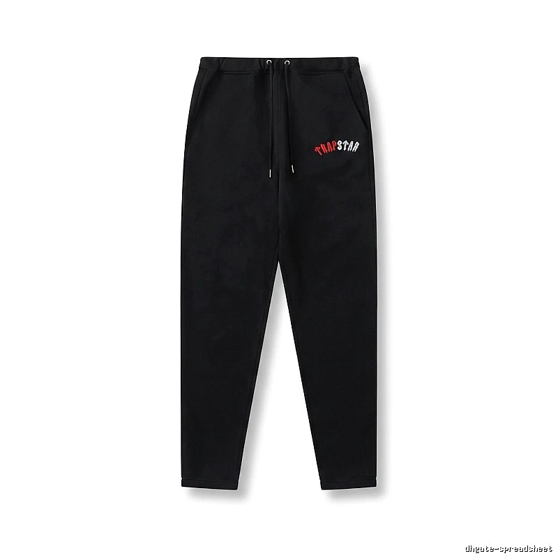 Trapstar minimalist style black sweatpants