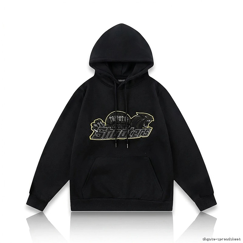 Trapstar Print Trendy and Cool Black Sweatshirt