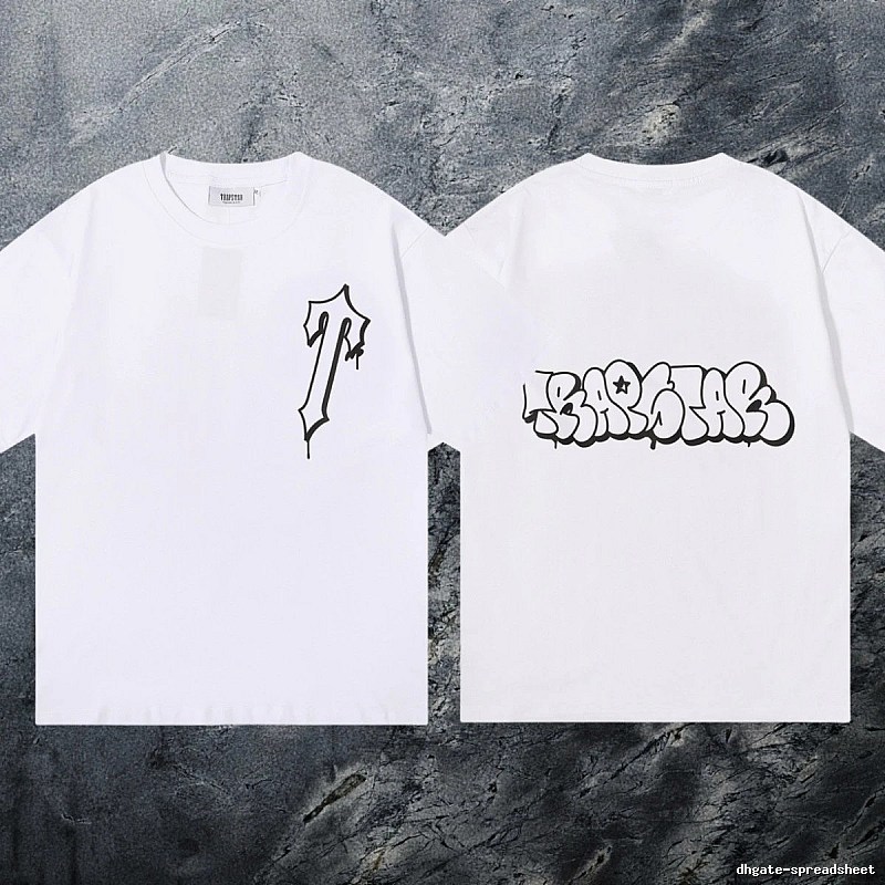 Trapstar Weekend Keys graphic T-shirt Black White Key for Weekend Wear