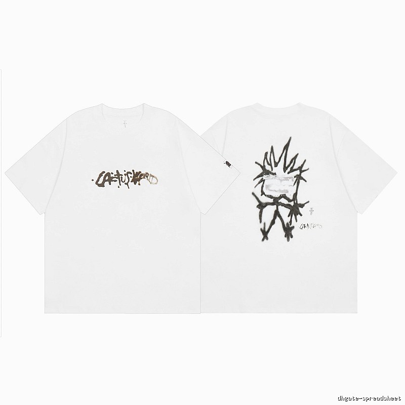 Travis Scott Gift Ready Graphic T-shirt Brown Travis Scott with Standout Detail