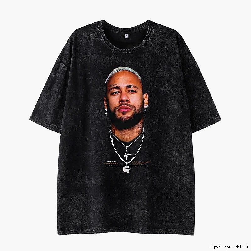 Tupac Streetwear Portrait graphic T-shirt Black Tupac Collage with Logo Accent