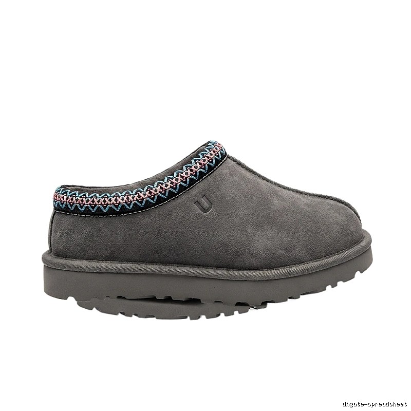 UGG retro embroidered style grey shoes