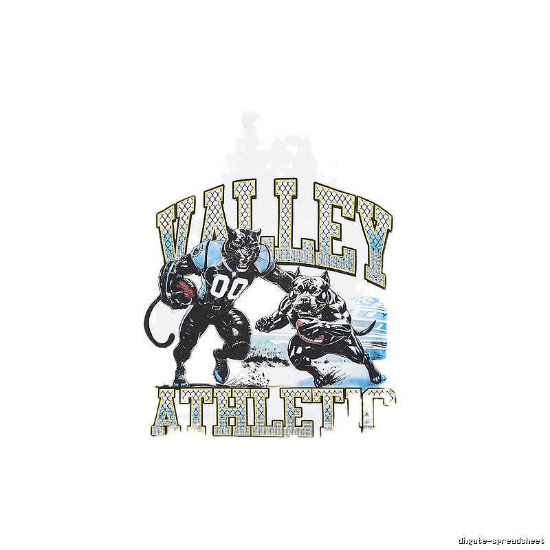 Valley Sports American Retro White Short-sleeve T-shirt