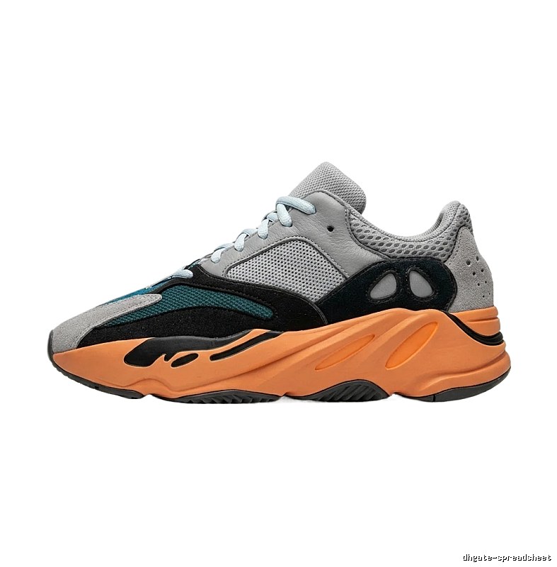 Yeezy 700 Vintage Grey Orange Sneakers